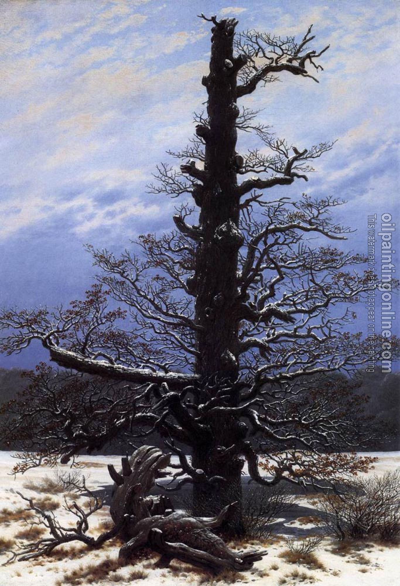 Friedrich, Caspar David - The Oaktree In The Snow